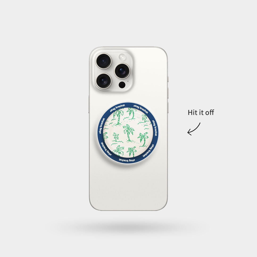 Hand Drawn Palms - Airbag Grip For MagSafe