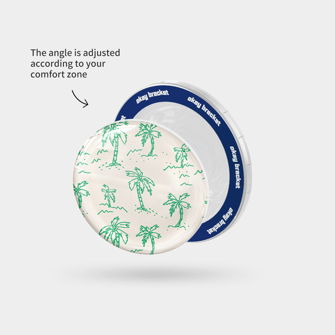Hand Drawn Palms - Airbag Grip For MagSafe