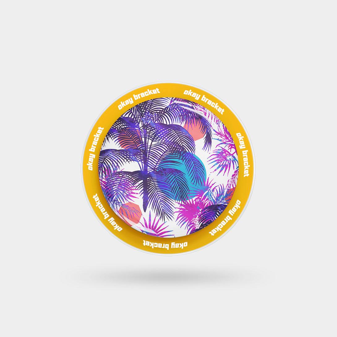 Purple Palm Trees - Airbag Grip For MagSafe