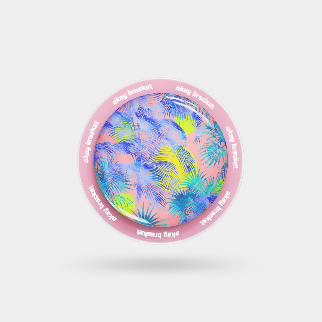 Blue Palm Trees - Airbag Grip For MagSafe