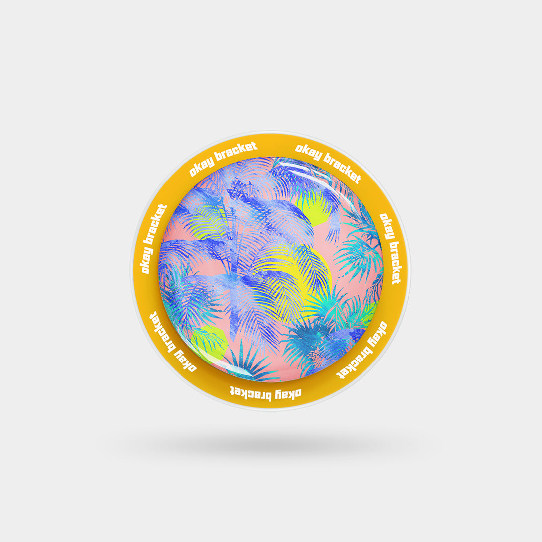 Blue Palm Trees - Airbag Grip For MagSafe