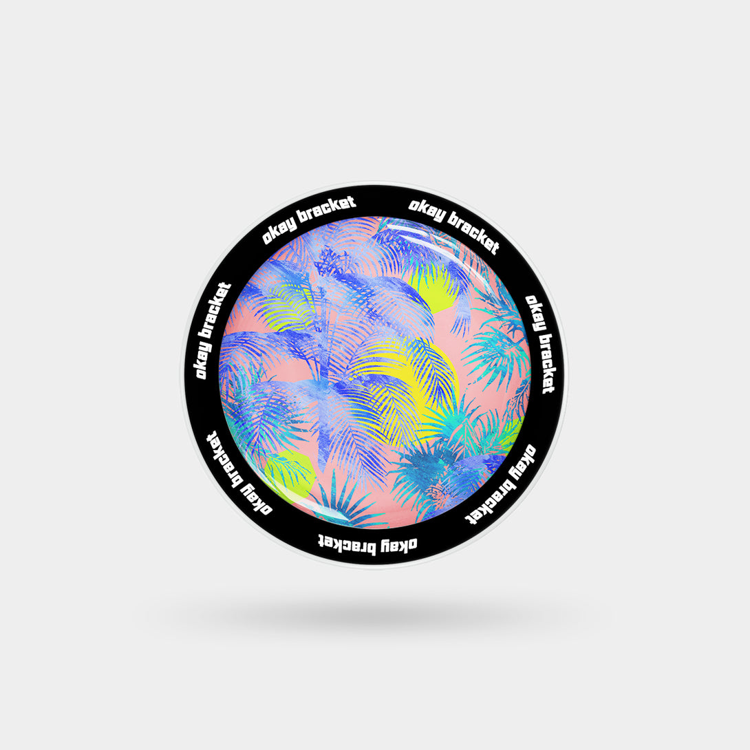 Blue Palm Trees - Airbag Grip For MagSafe
