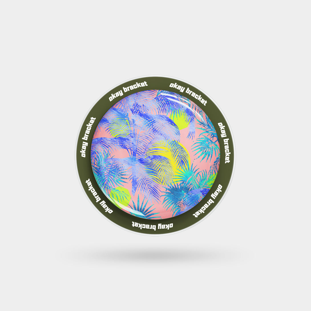 Blue Palm Trees - Airbag Grip For MagSafe