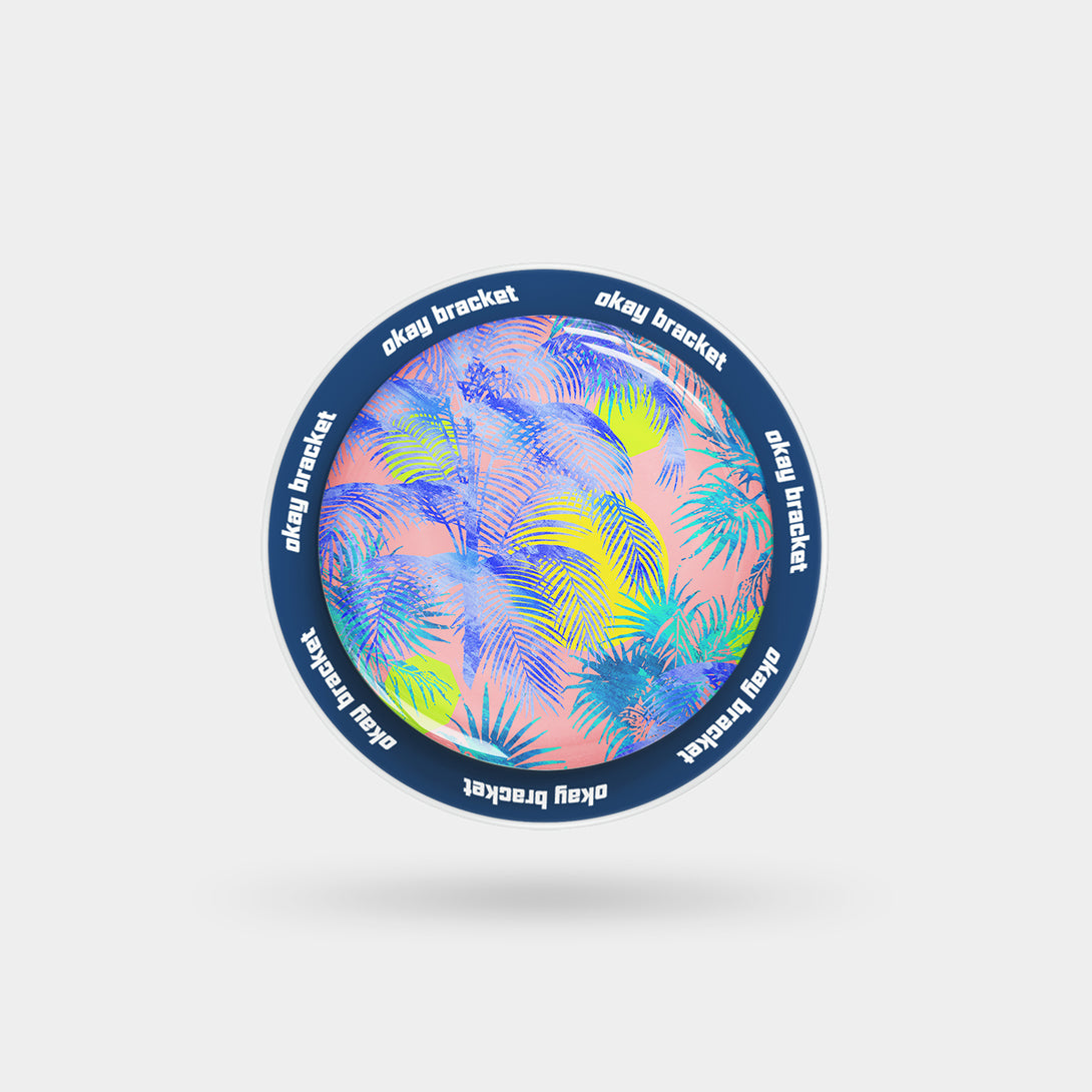 Blue Palm Trees - Airbag Grip For MagSafe
