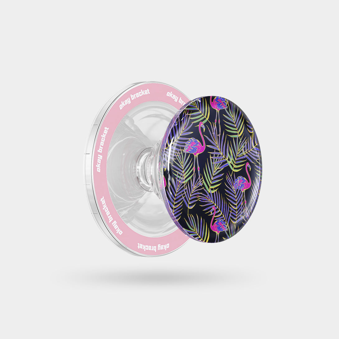 Pink Flamingos - Airbag Grip For MagSafe