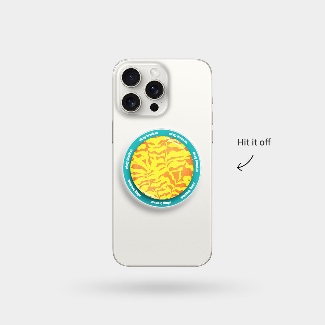 Yellow Summer Foliage - Airbag Grip For MagSafe