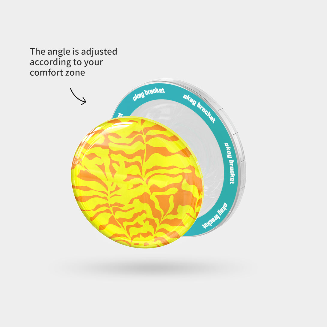 Yellow Summer Foliage - Airbag Grip For MagSafe