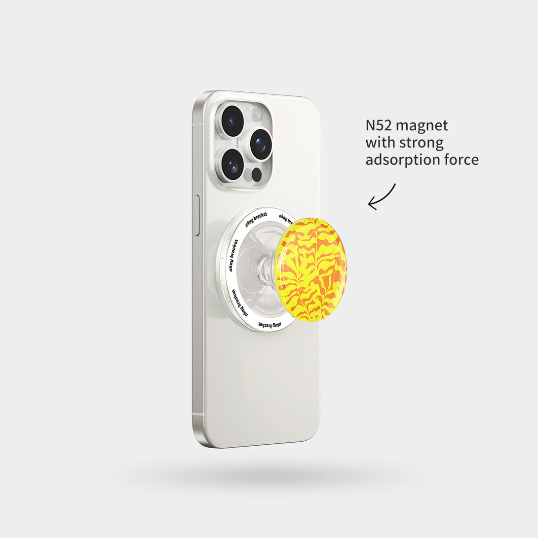 Yellow Summer Foliage - Airbag Grip For MagSafe