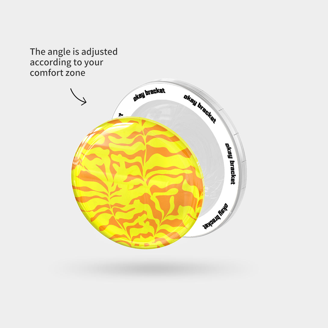 Yellow Summer Foliage - Airbag Grip For MagSafe