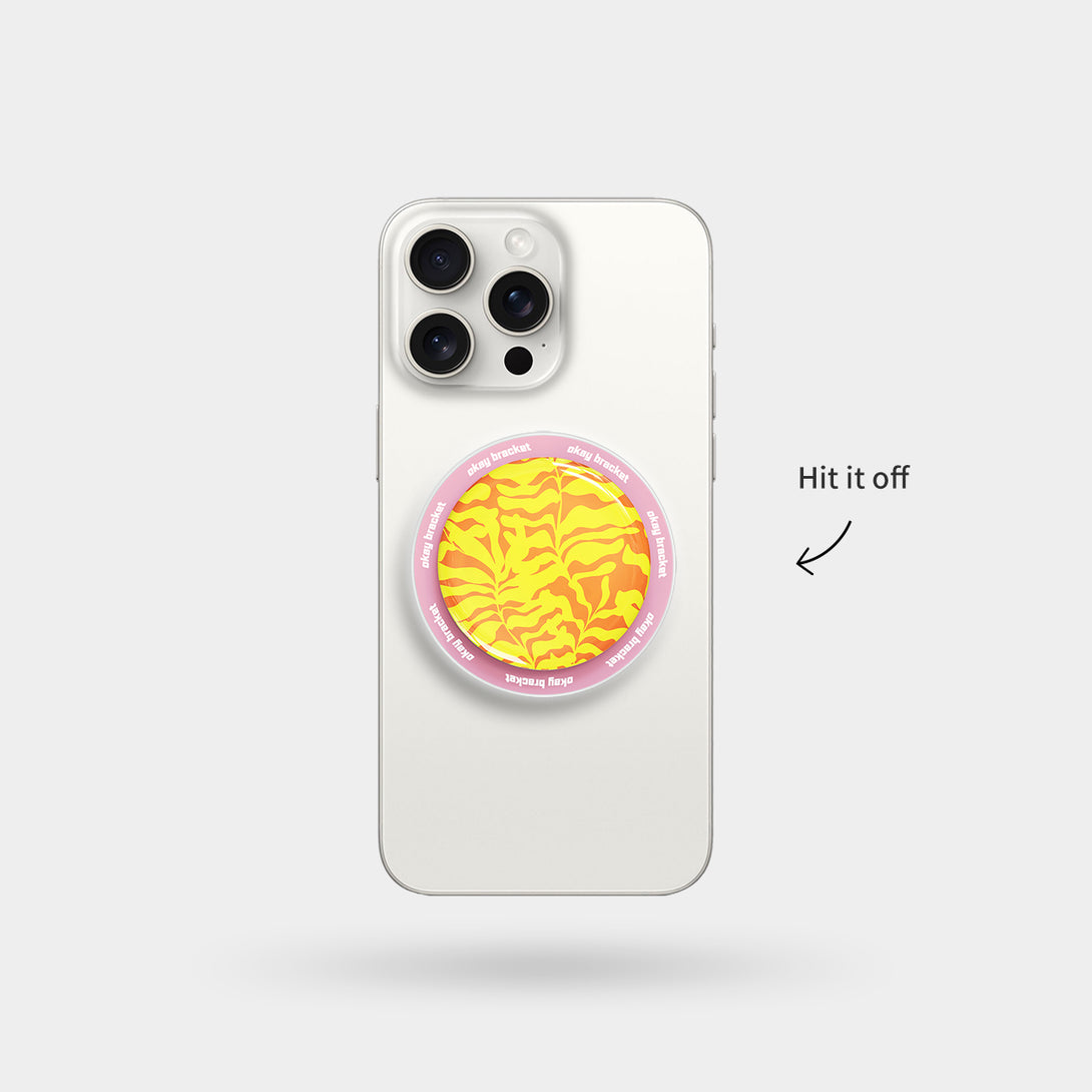 Yellow Summer Foliage - Airbag Grip For MagSafe