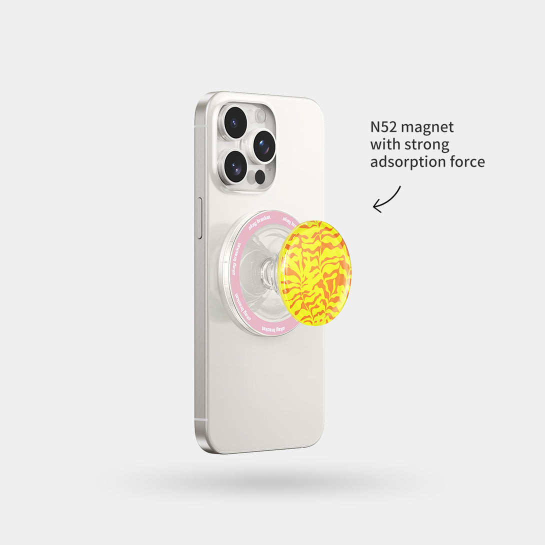 Yellow Summer Foliage - Airbag Grip For MagSafe