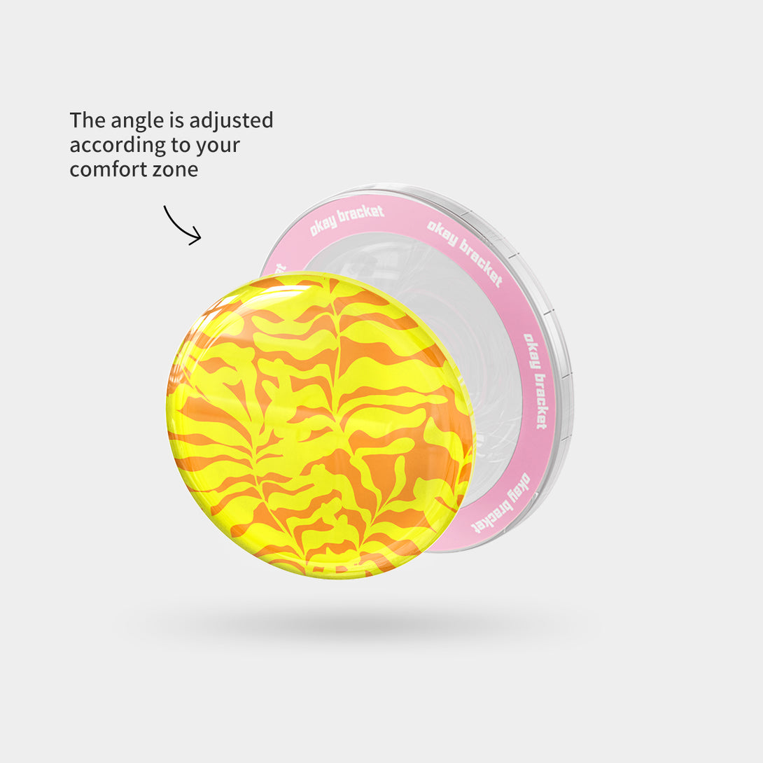 Yellow Summer Foliage - Airbag Grip For MagSafe