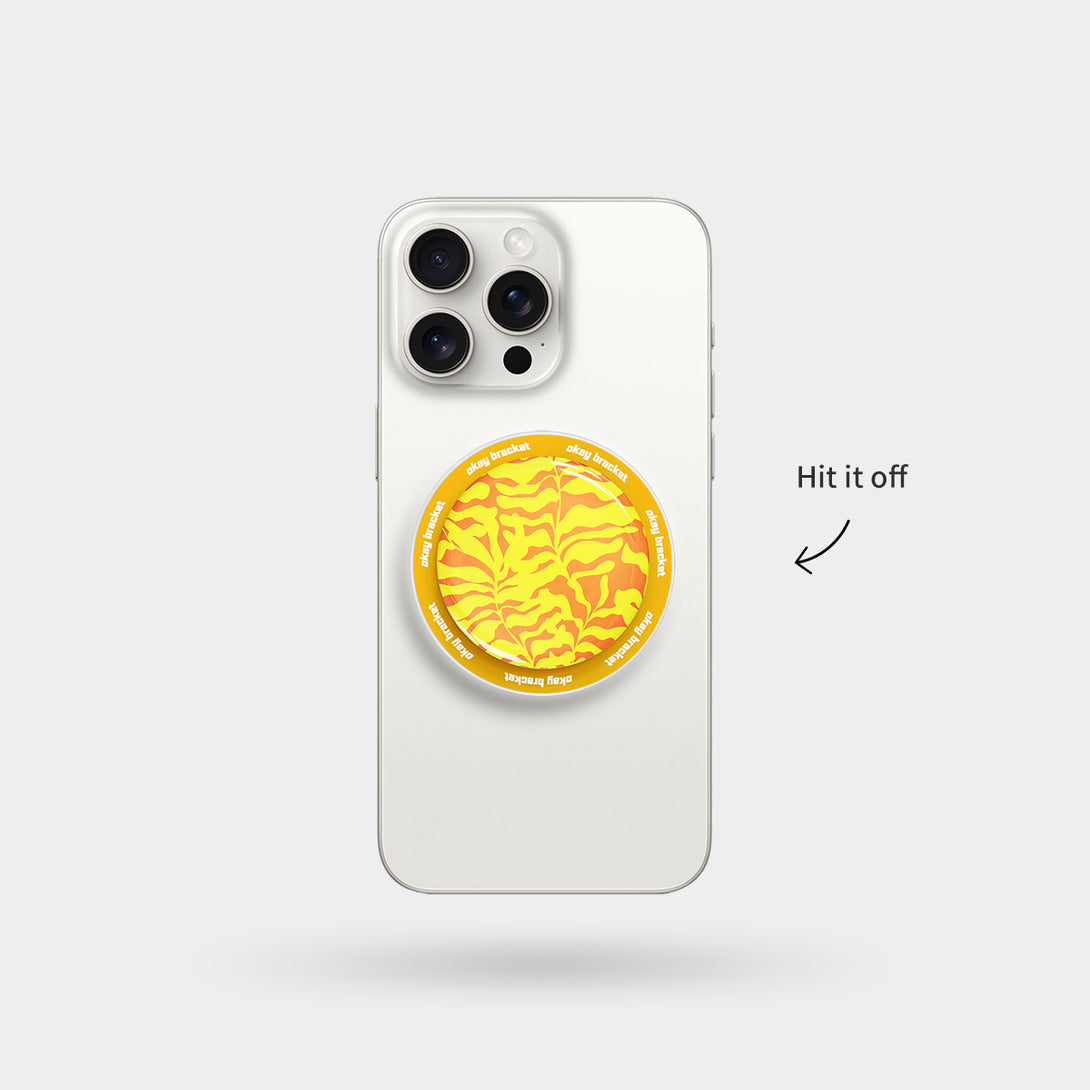 Yellow Summer Foliage - Airbag Grip For MagSafe