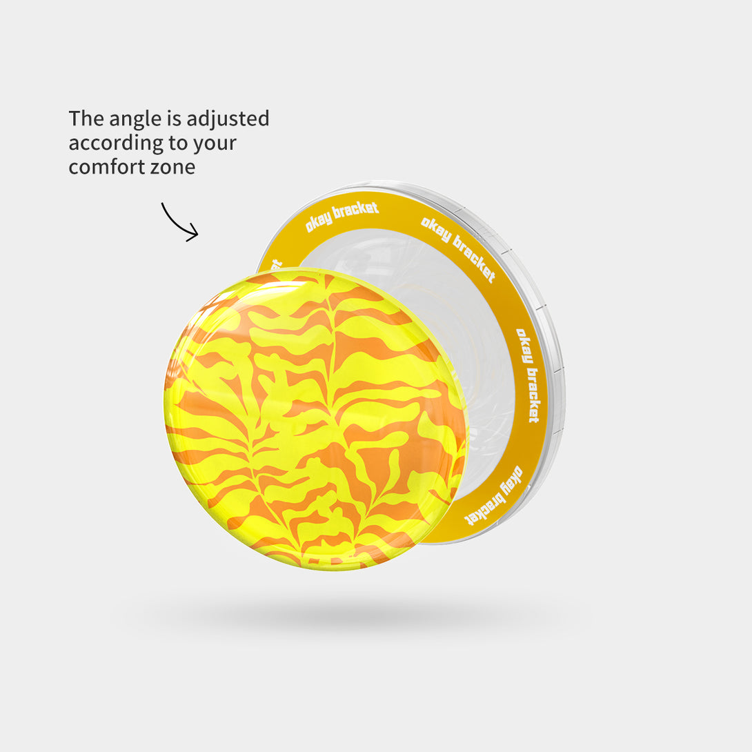 Yellow Summer Foliage - Airbag Grip For MagSafe