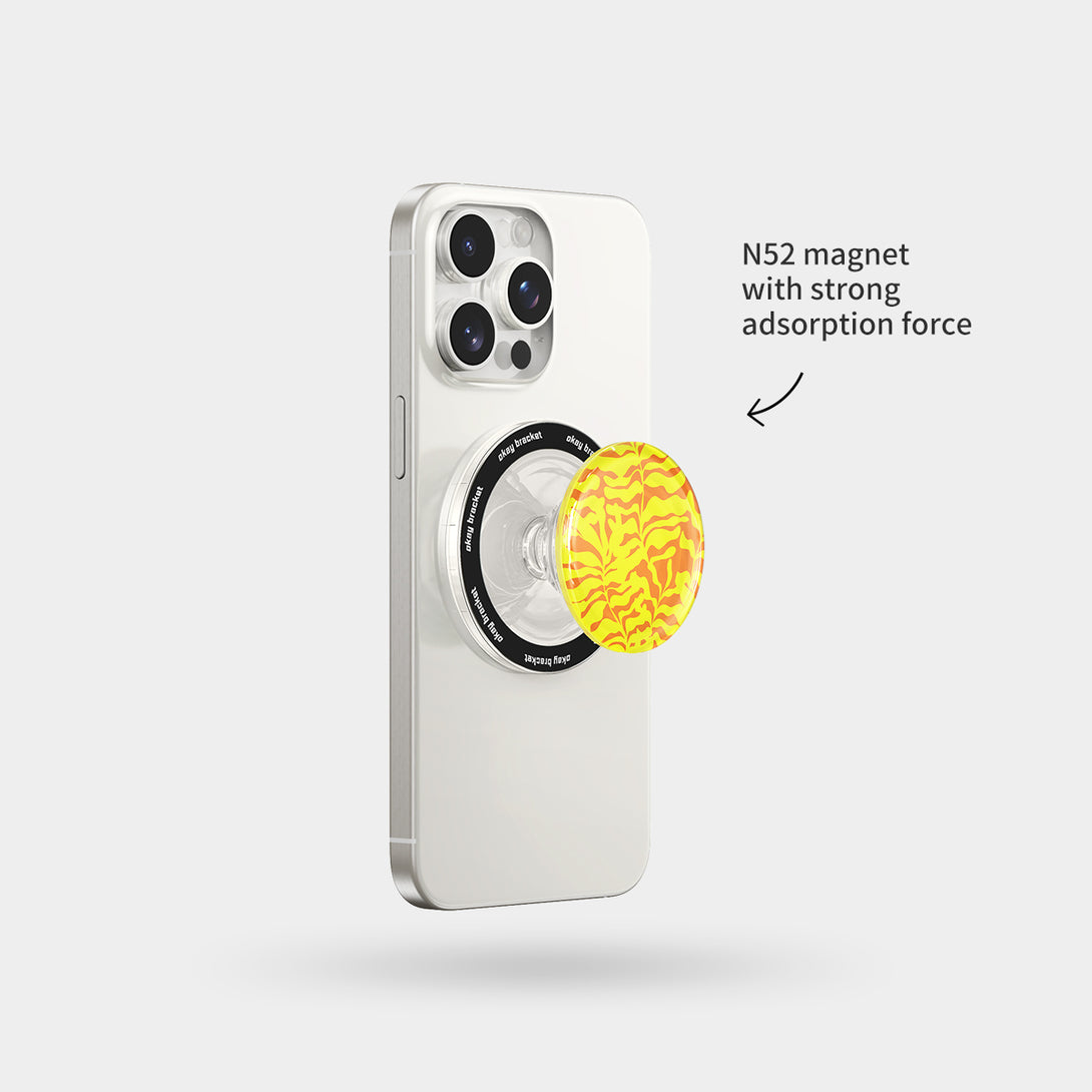 Yellow Summer Foliage - Airbag Grip For MagSafe