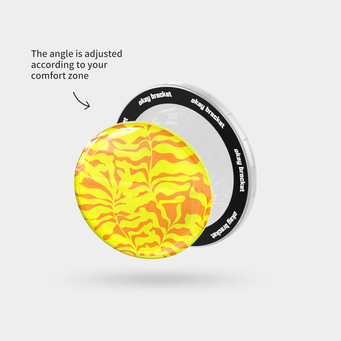 Yellow Summer Foliage - Airbag Grip For MagSafe