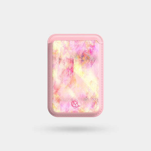 Pink Dream - Leather Wallet MagSafe Compatible