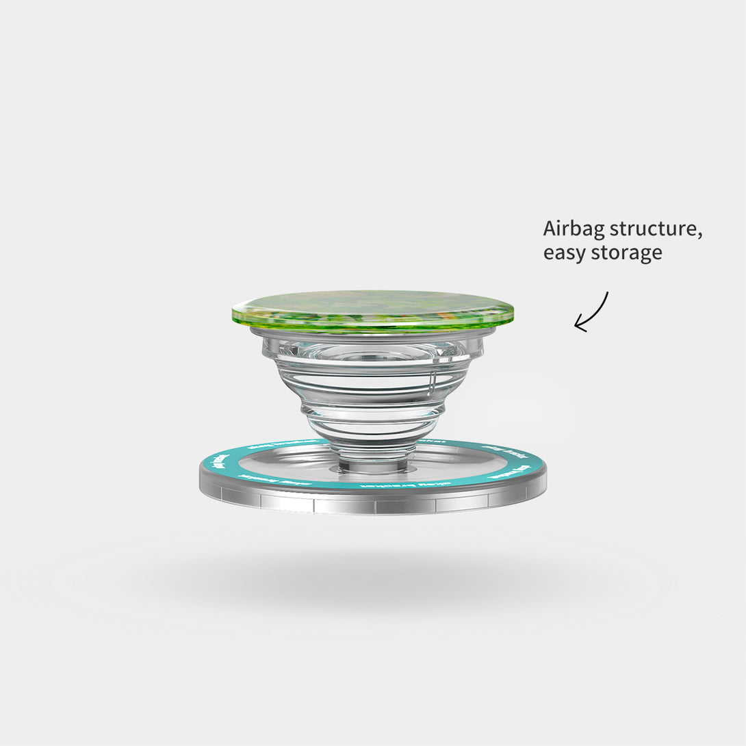 Green Blooming Garden - Airbag Grip For MagSafe