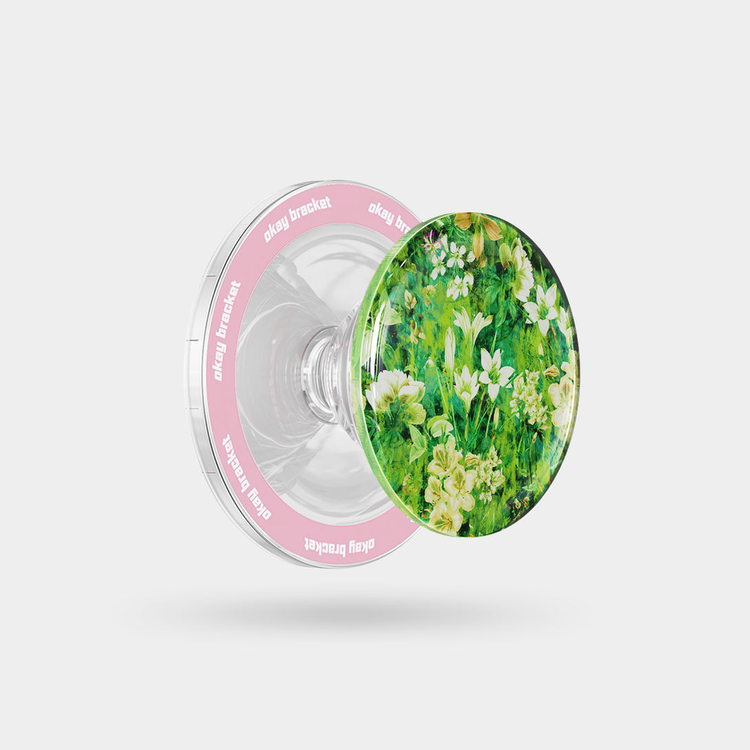 Green Blooming Garden - Airbag Grip For MagSafe