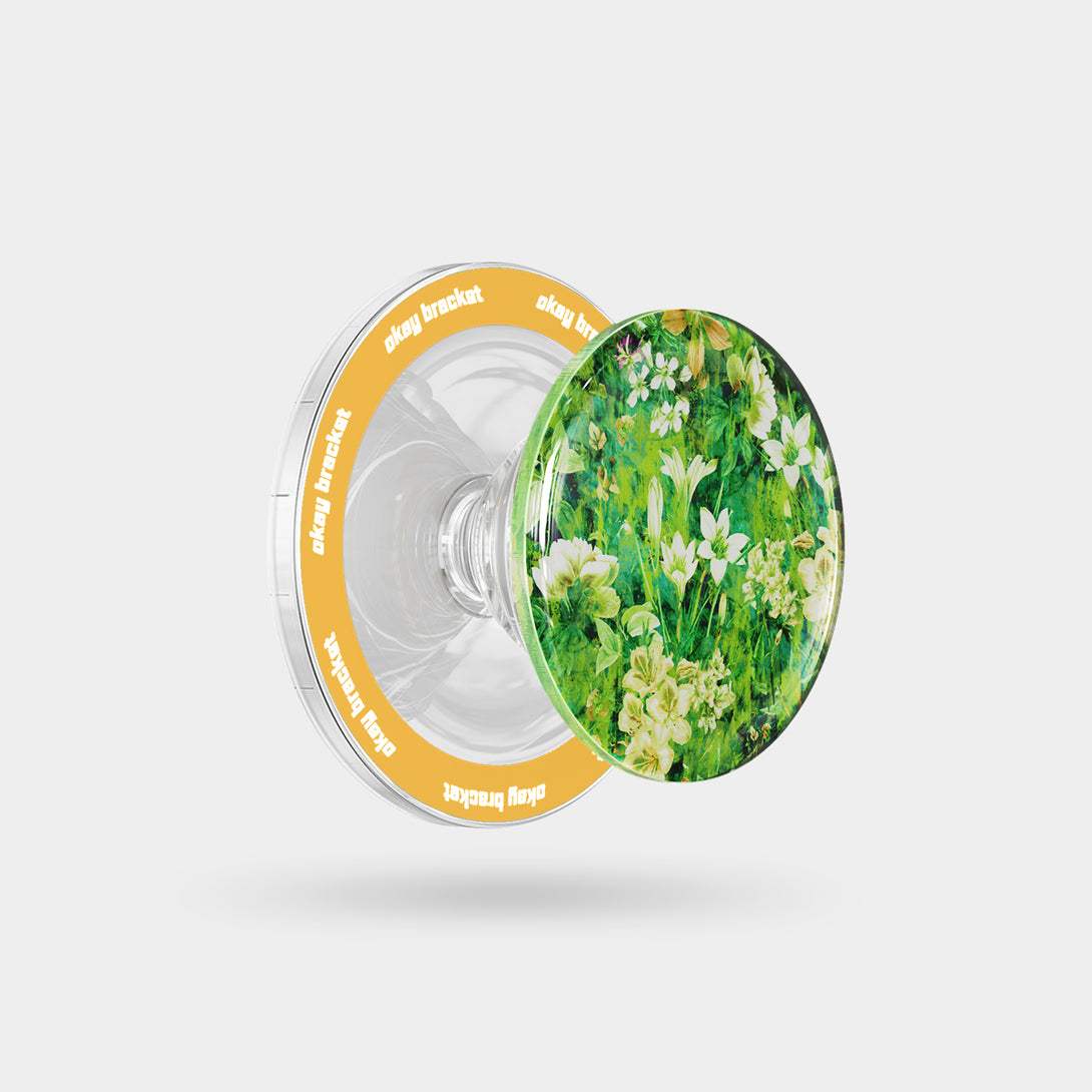 Green Blooming Garden - Airbag Grip For MagSafe