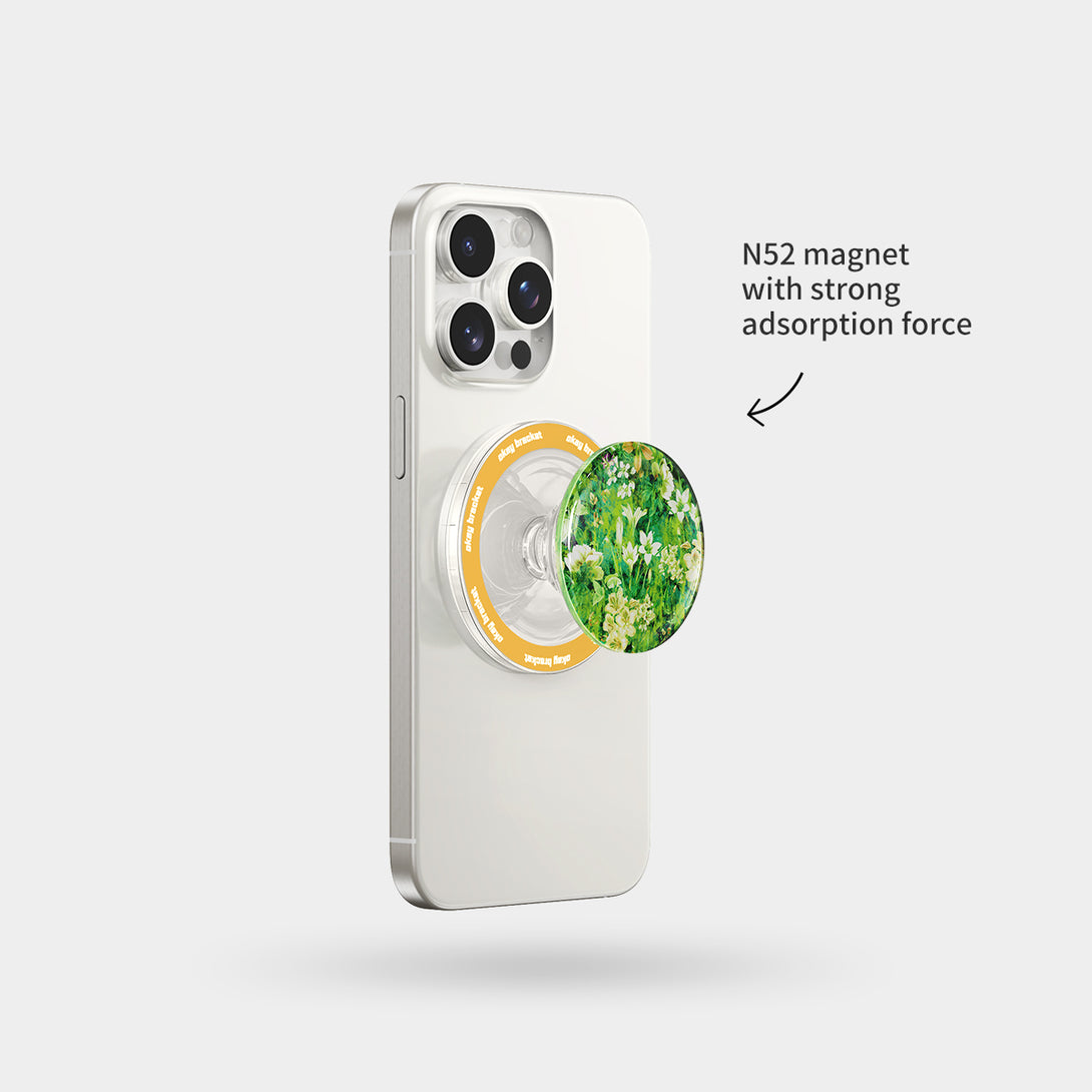 Green Blooming Garden - Airbag Grip For MagSafe