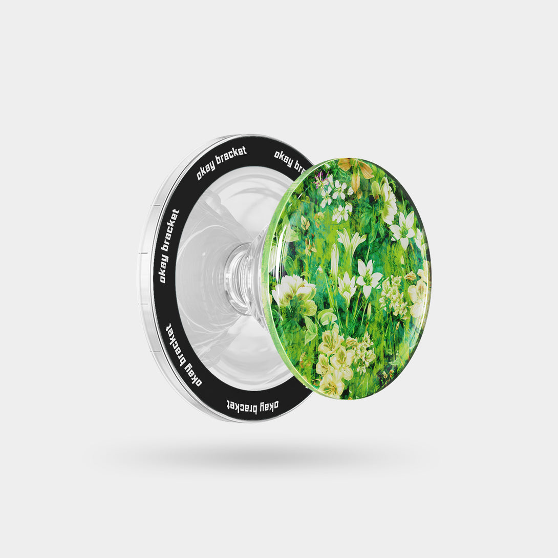 Green Blooming Garden - Airbag Grip For MagSafe