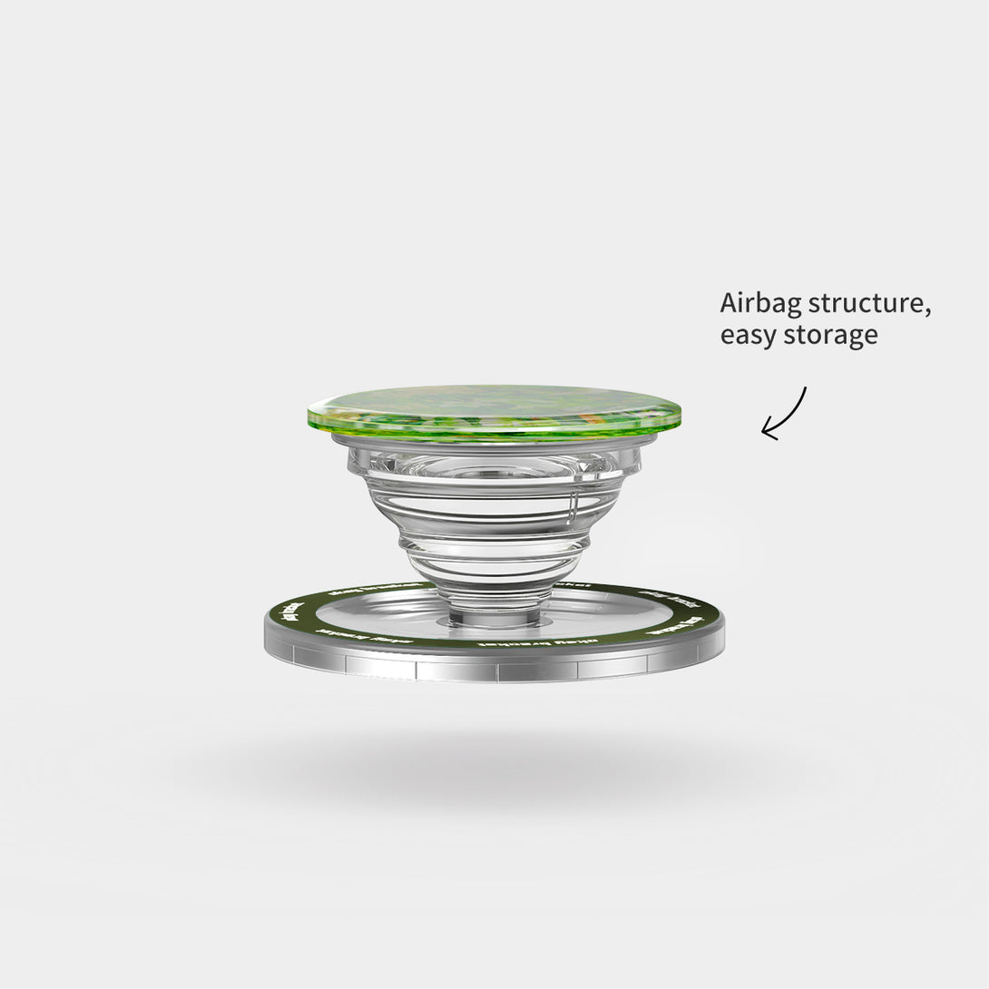 Green Blooming Garden - Airbag Grip For MagSafe