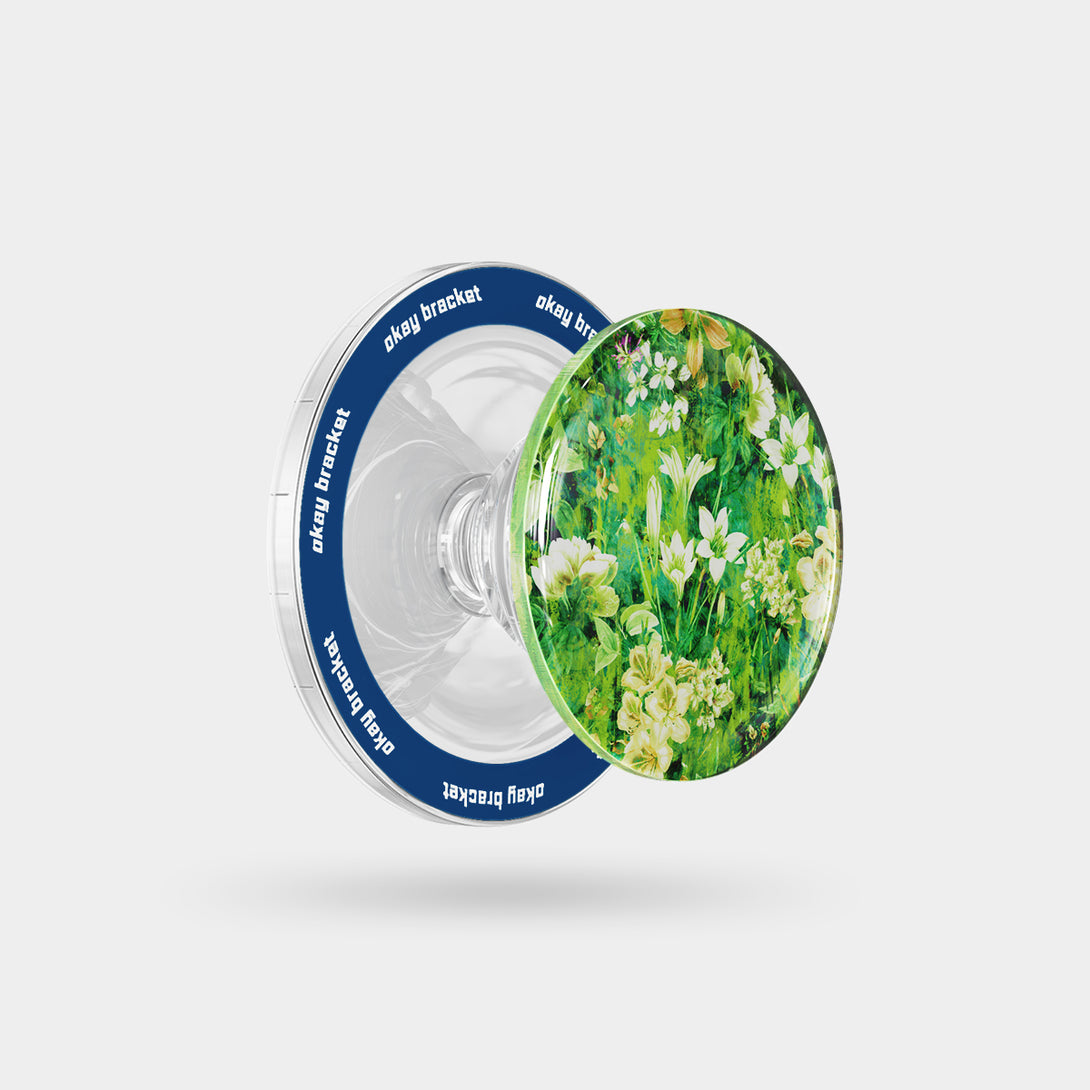 Green Blooming Garden - Airbag Grip For MagSafe
