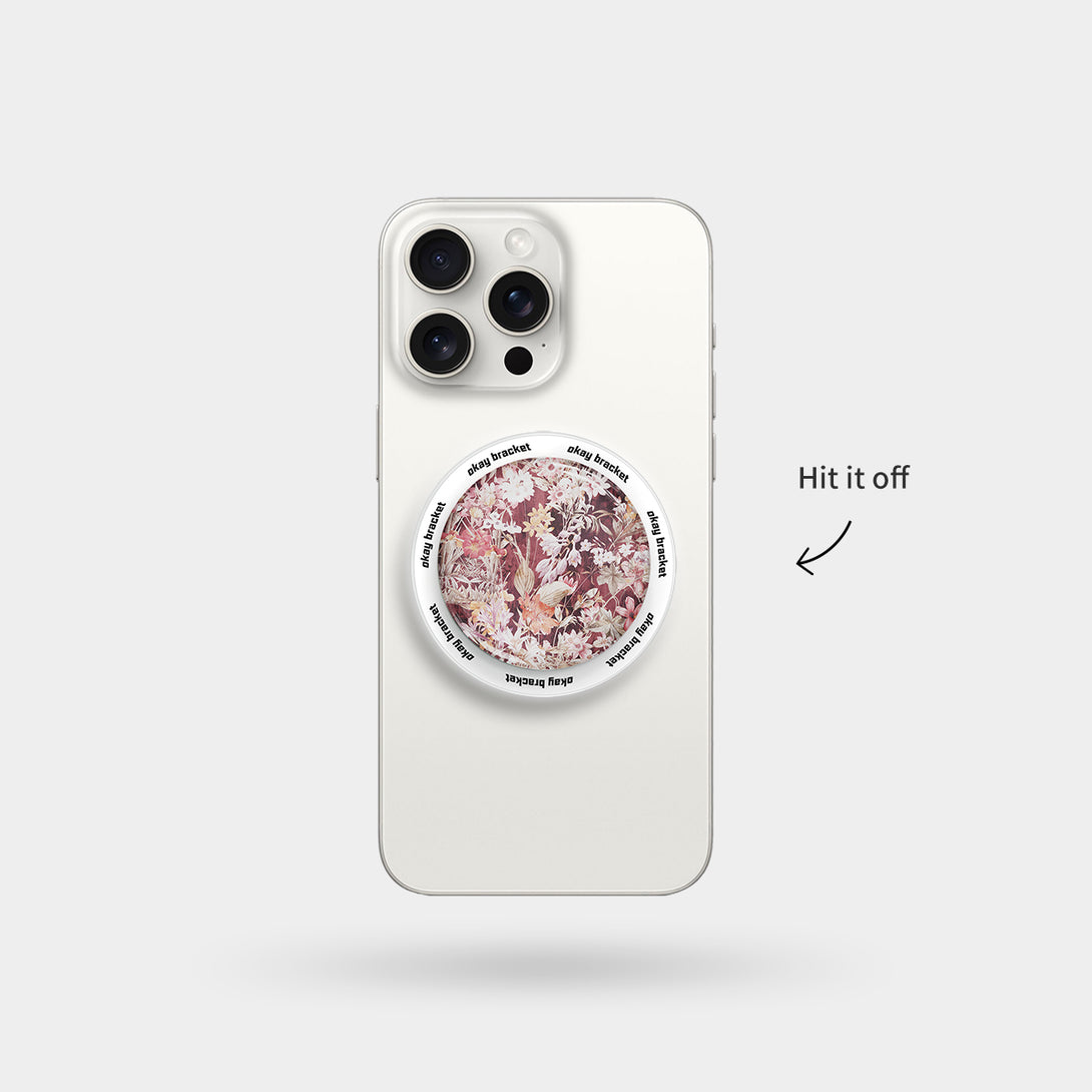 Encounter Among Flowers - Airbag Grip For MagSafe