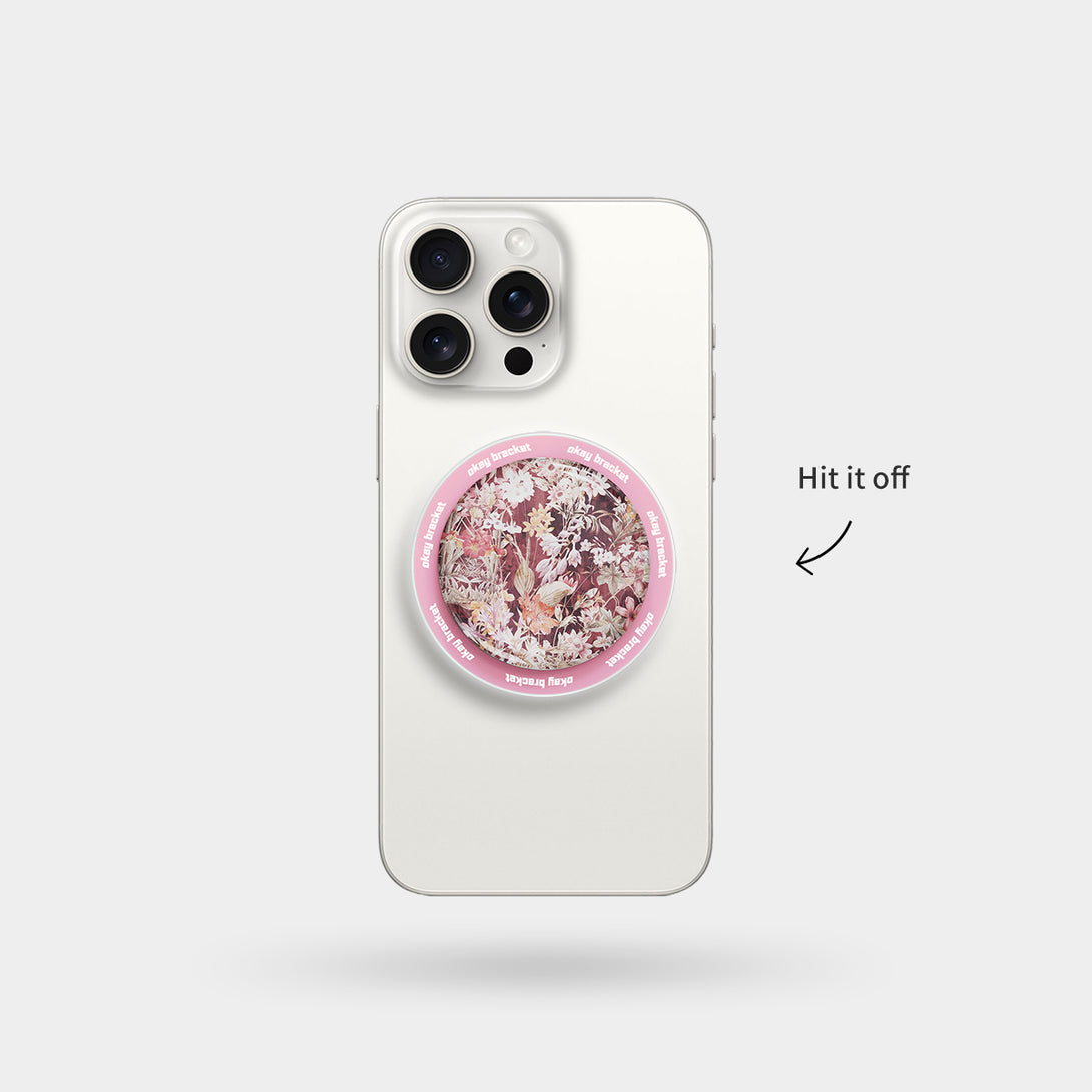 Encounter Among Flowers - Airbag Grip For MagSafe