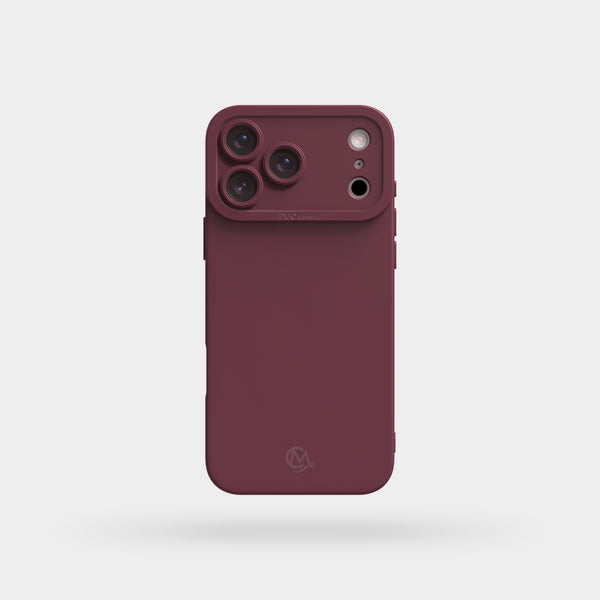 Pupil (Plum Color) Liquid Silicone iPhone Case
