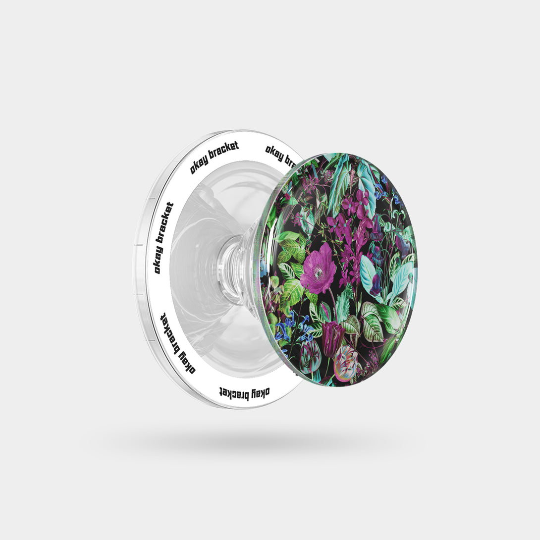 Glowing Flowers - Airbag Grip For MagSafe