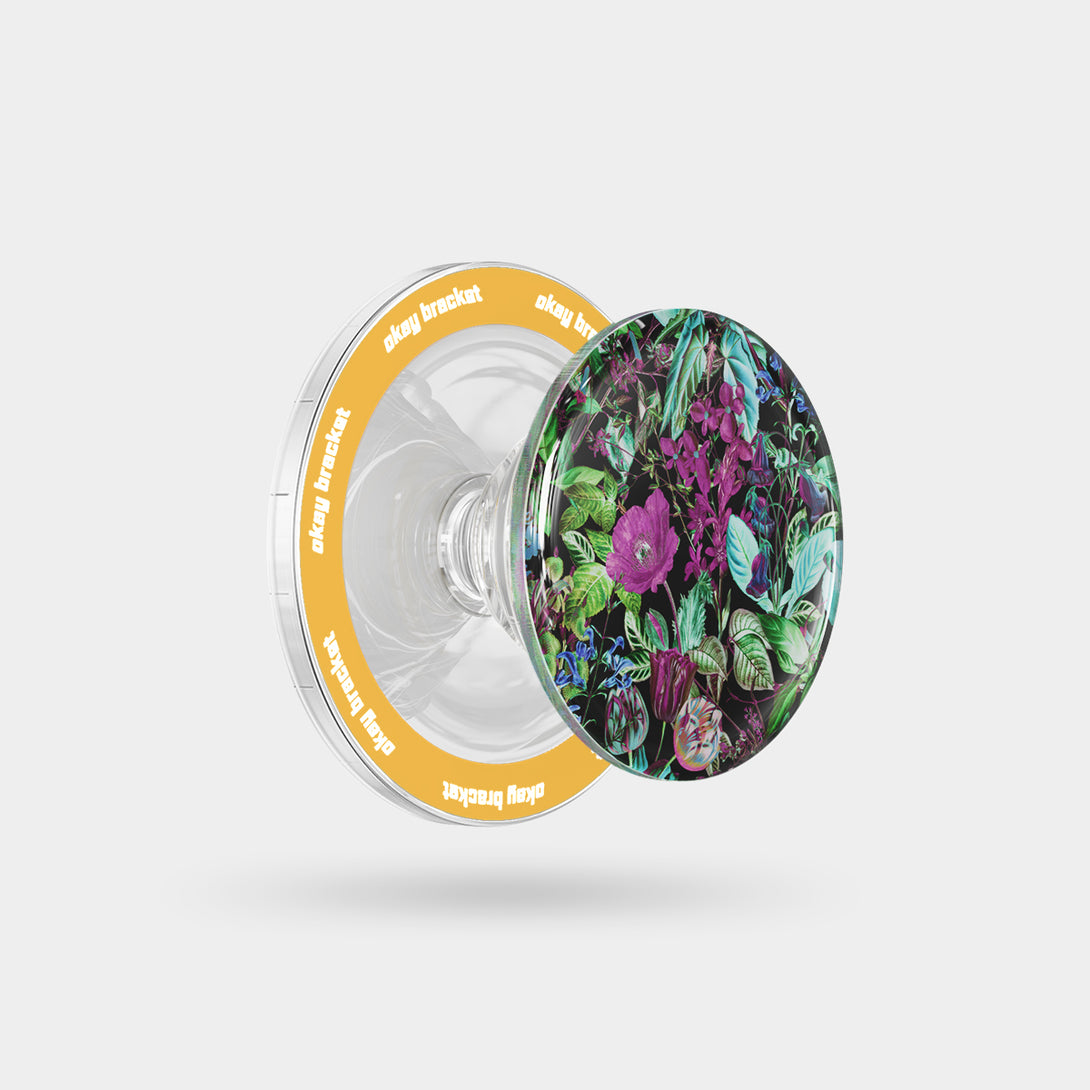 Glowing Flowers - Airbag Grip For MagSafe