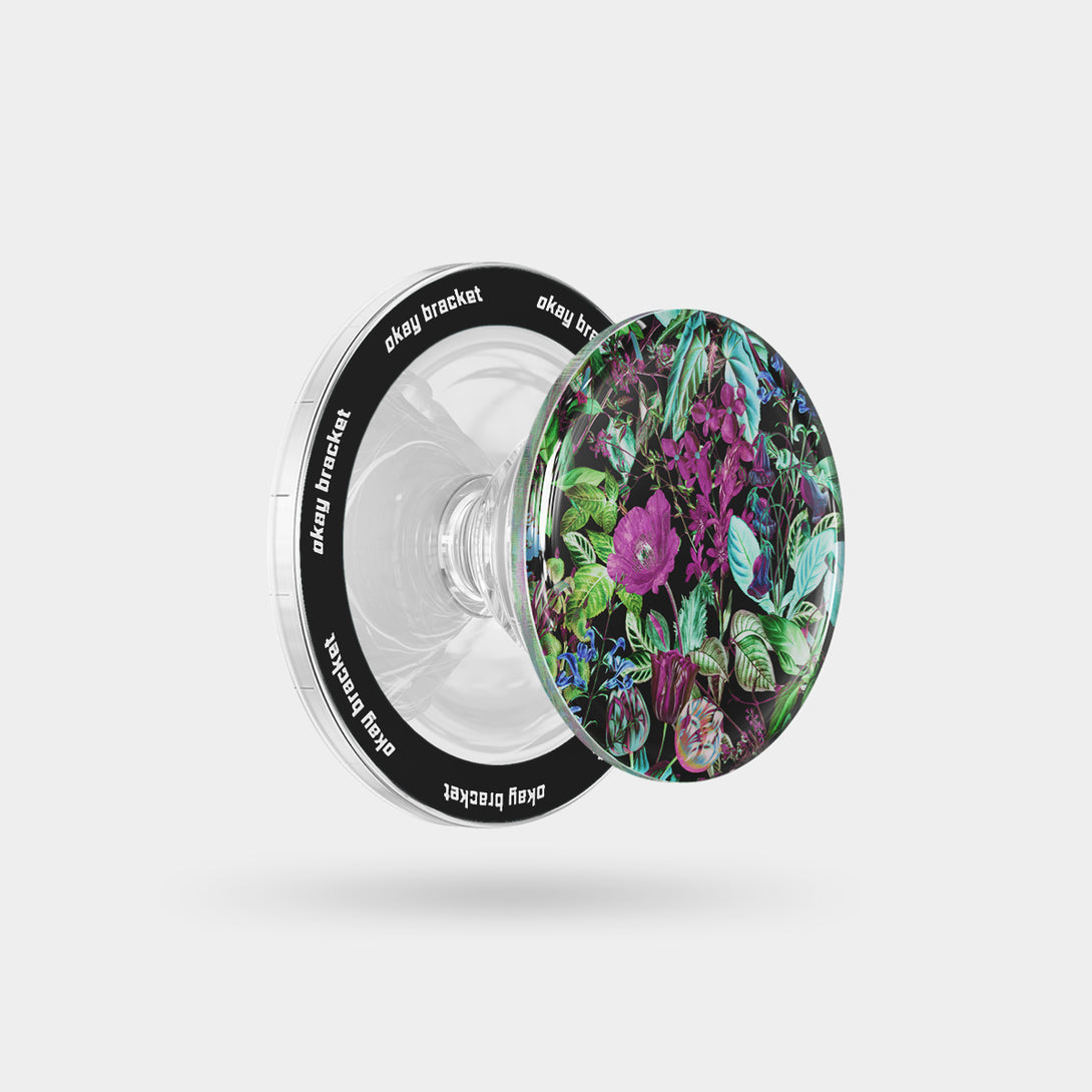Glowing Flowers - Airbag Grip For MagSafe